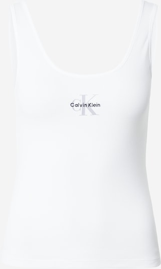 Pižaminiai marškinėliai iš Calvin Klein Underwear, spalva – juoda / balta, Prekių apžvalga