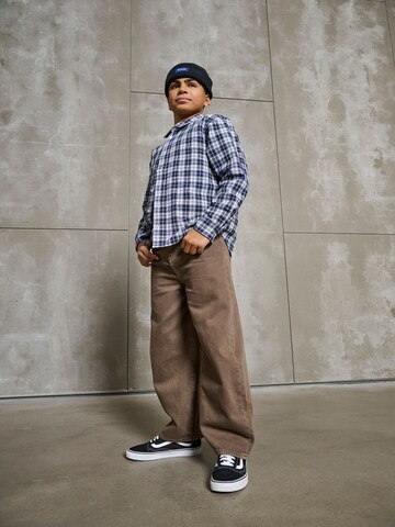 Only & Sons Junior - Loosefit Vaquero 'OSJCARL' en marrón