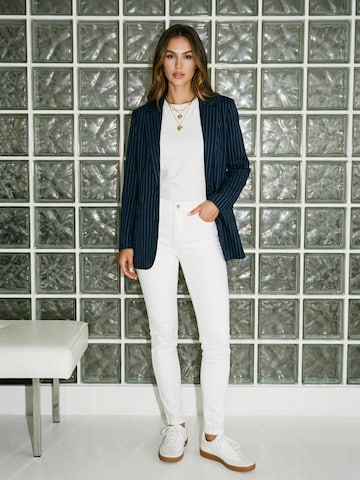 Skinny Jean 'F138' Tazzio en blanc