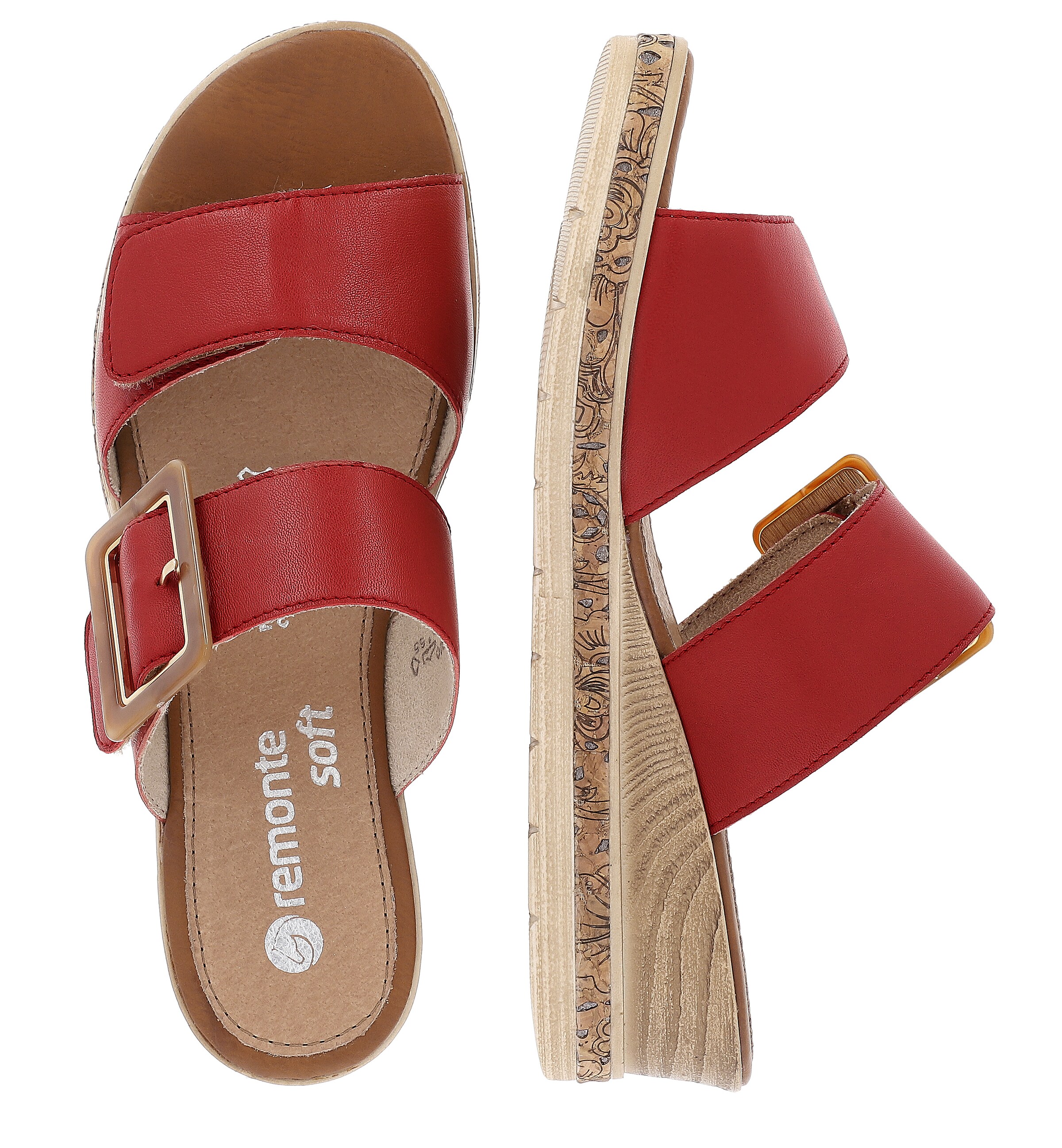 Mule REMONTE en rouge