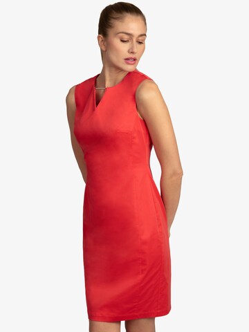 APART Sheath Dress in Red