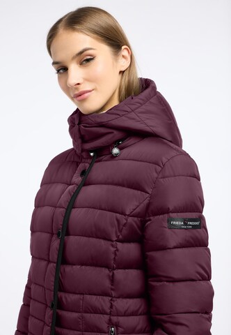 Frieda & Freddies NY Winter Jacket 'Laura May 2' in Purple