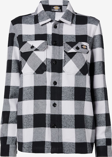 Bluză 'NEW SACRAMENTO' DICKIES pe gri închis / portocaliu / negru / alb, Vizualizare produs