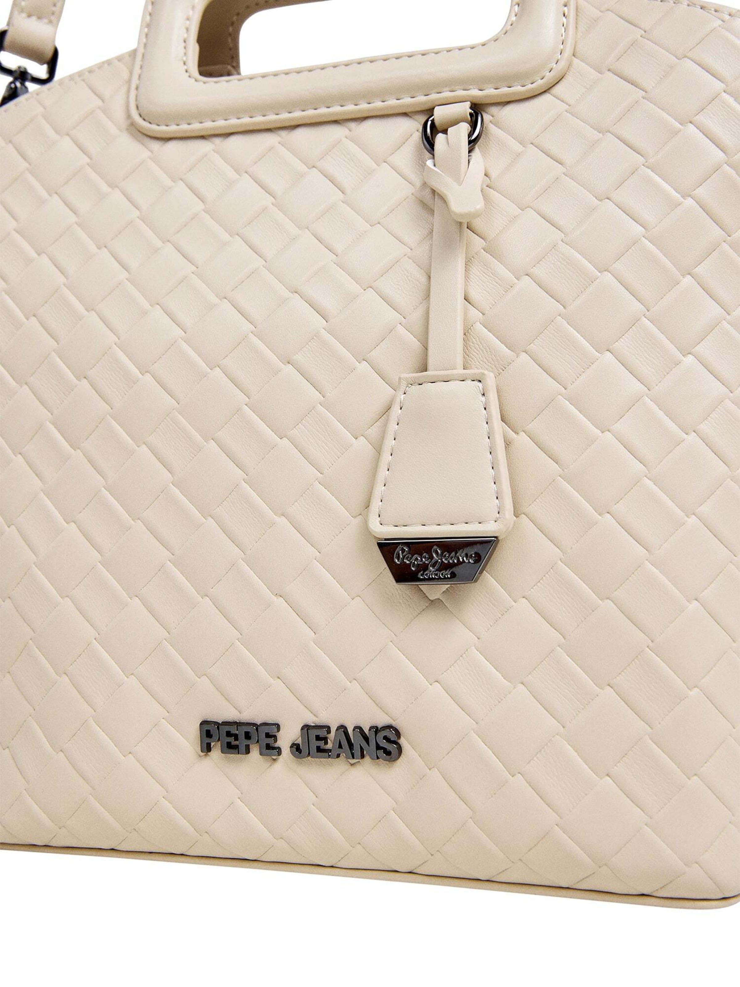 Pepe Jeans - Bolso de mano 'Teagan' en blanco