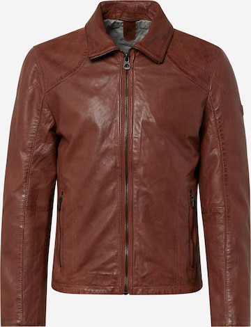 Gipsy Between-Season Jacket 'Melvin' in Brown: front