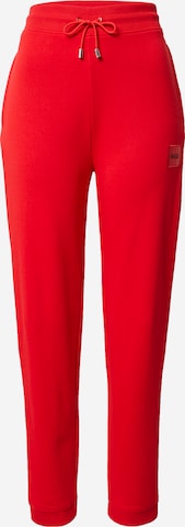 Tapered Pantaloni 'Dachibi' de la HUGO Red pe roșu: față