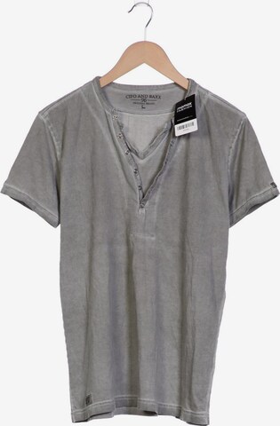 CIPO & BAXX T-Shirt L in Grau: predná strana
