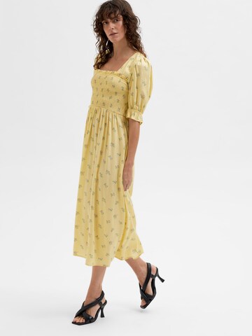 SELECTED FEMME Dress 'ULRIKKE' in Yellow