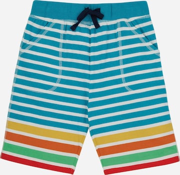 Frugi - Regular Calças 'Aiden Striped' em azul: frente