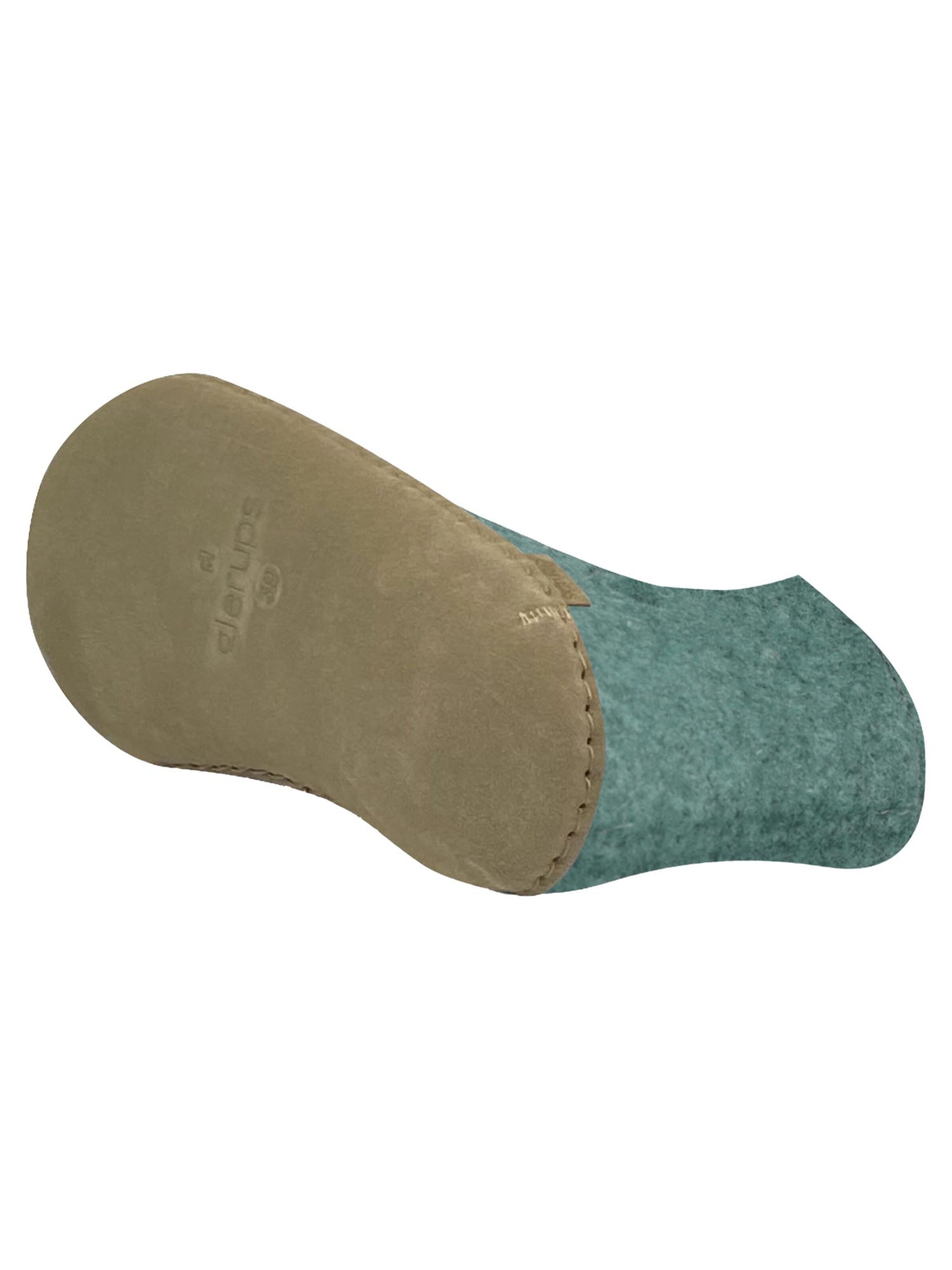 Glerups Slipper 'Ledersohle' in Blue