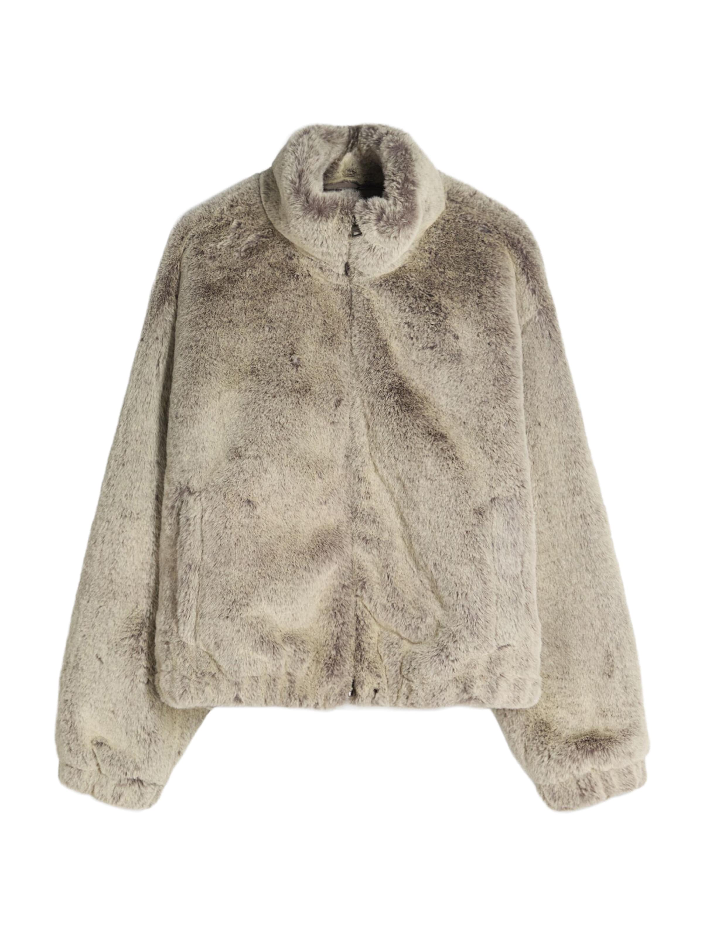 Bershka Jacke in Grau: Vorderseite