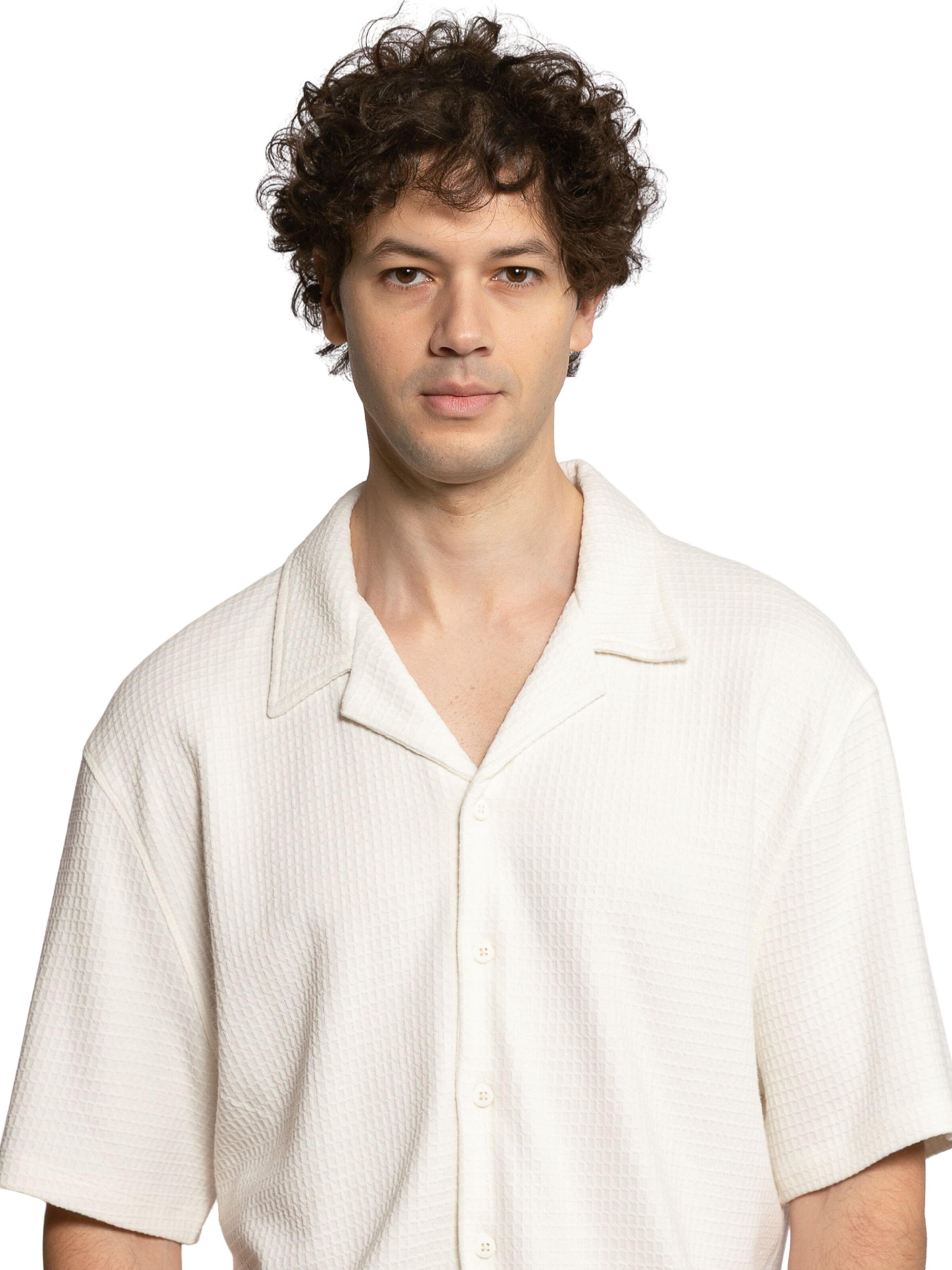 T-Shirt 'Vian' LDB en blanc