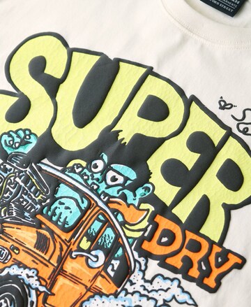 Superdry Shirt 'Dragnut Odd Rods' in White