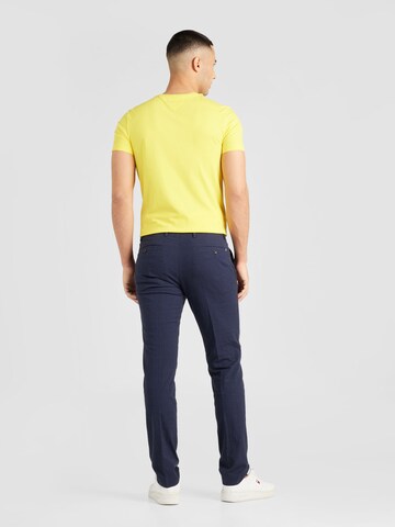 Regular Pantalon 'DENTON PRINCE OF WALES' TOMMY HILFIGER en bleu