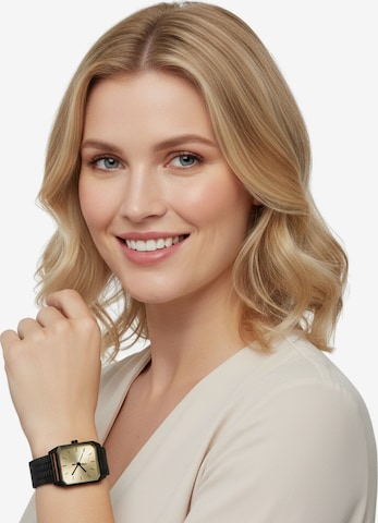 Montre à affichage analogique 'Cube Black' ESPRIT en noir : devant