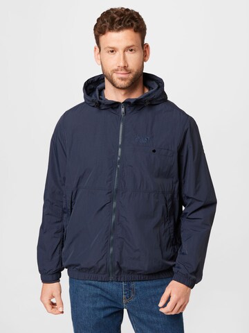 JACK WOLFSKIN Outdoorjacke in Blau: predná strana