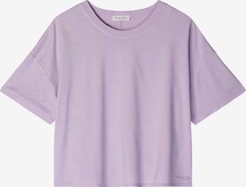 T-shirt Marc O'Polo en violet : devant