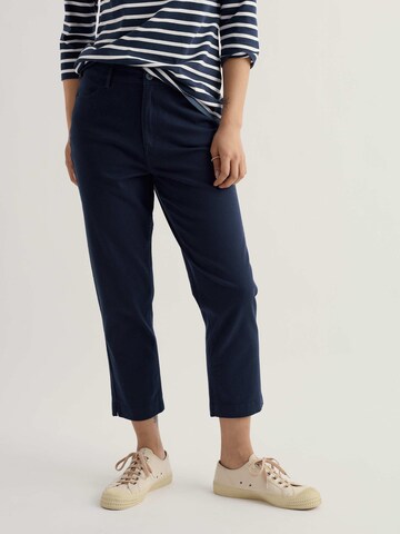 Coupe slim Pantalon 'Albert Quay' Seasalt Cornwall en bleu : devant