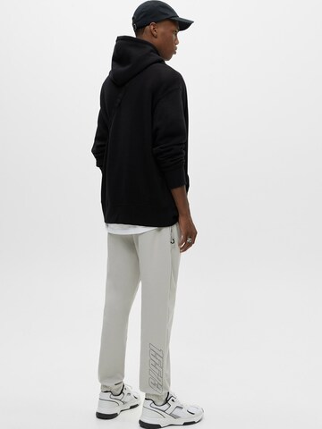 Pull&Bear Tapered Hose in Grau