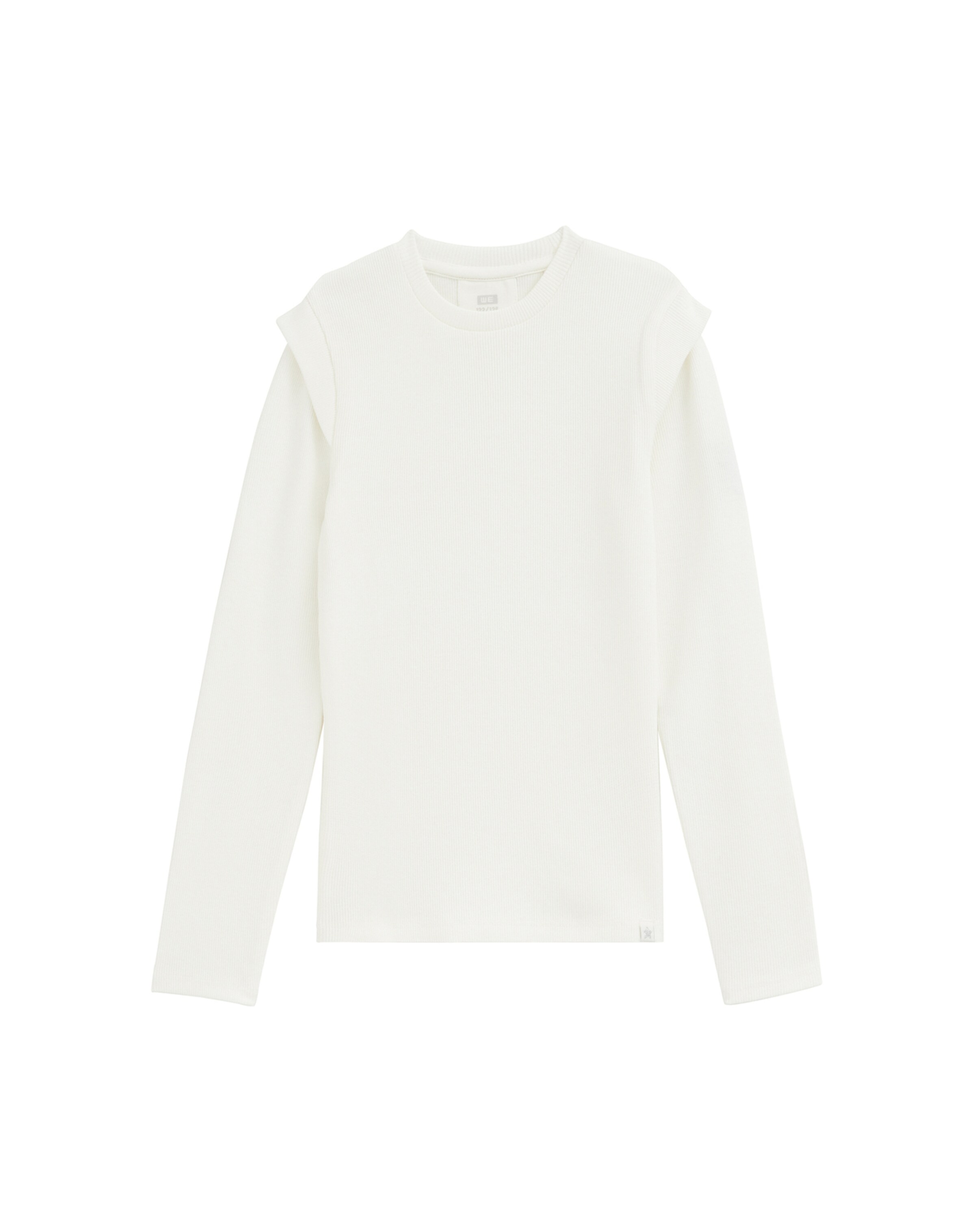 WE Fashion - Camiseta en blanco: frente