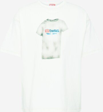 T-Shirt 'T-BOXT-N12' DIESEL en blanc : devant