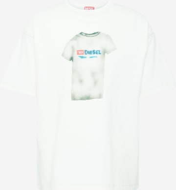 DIESEL T-shirt 'T-BOXT-N12' i vit: framsida