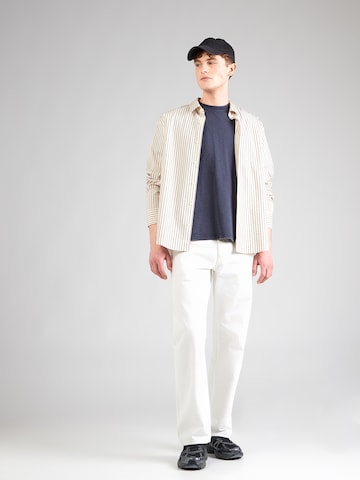 GUESS - Camiseta en azul