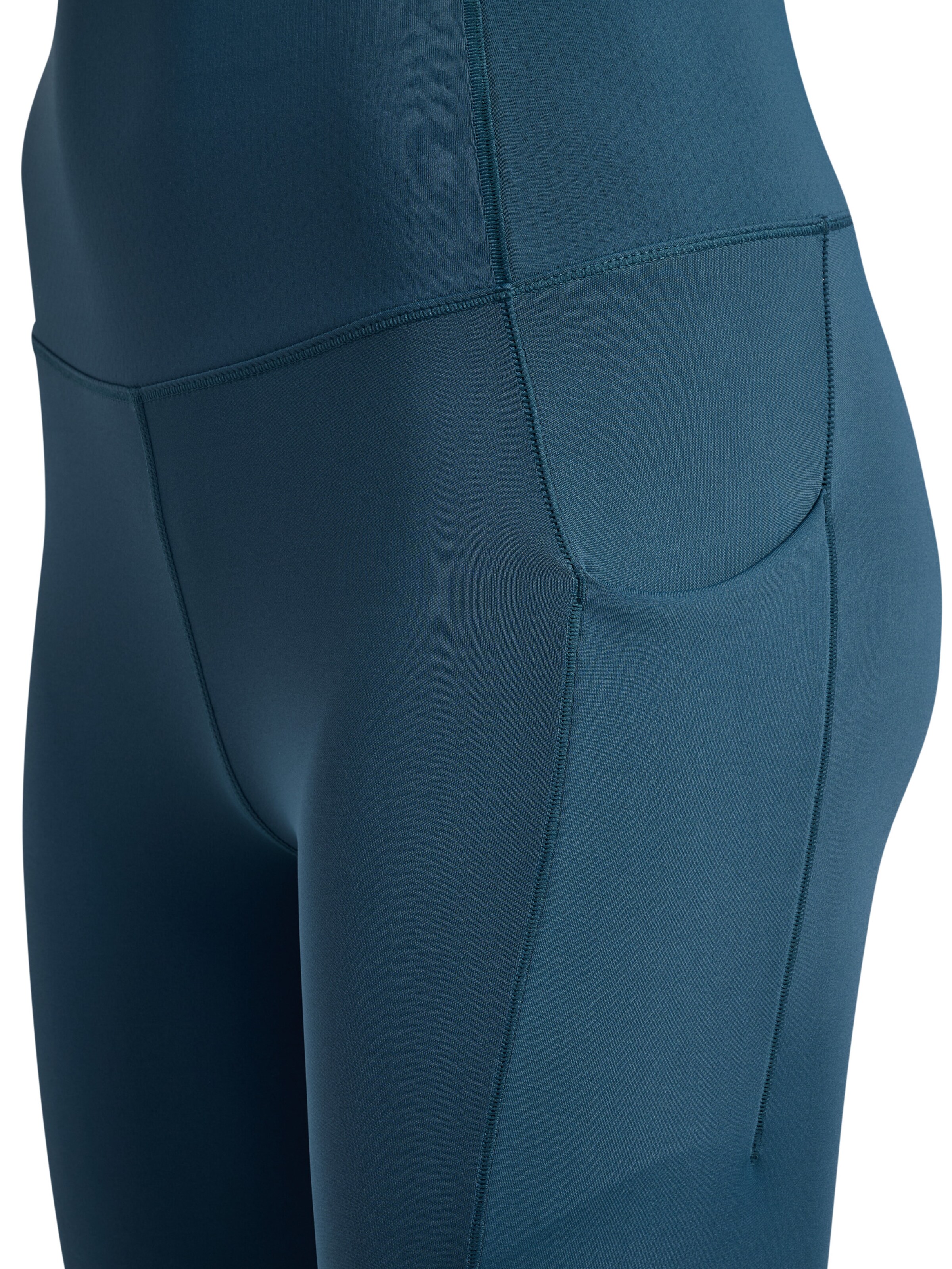 Hummel Skinny Workout Pants 'Hiit Intensity' in Blue