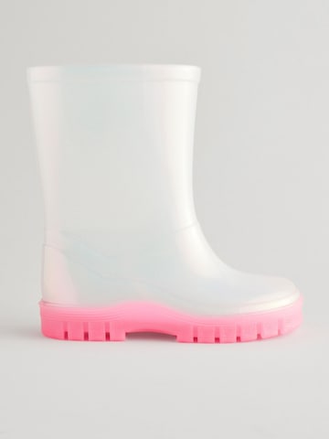 Bottes en caoutchouc Next en blanc