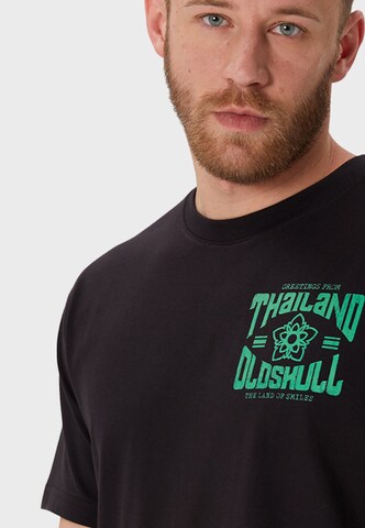 Oldskull Shirt 'Asian Sawadtee' in Zwart