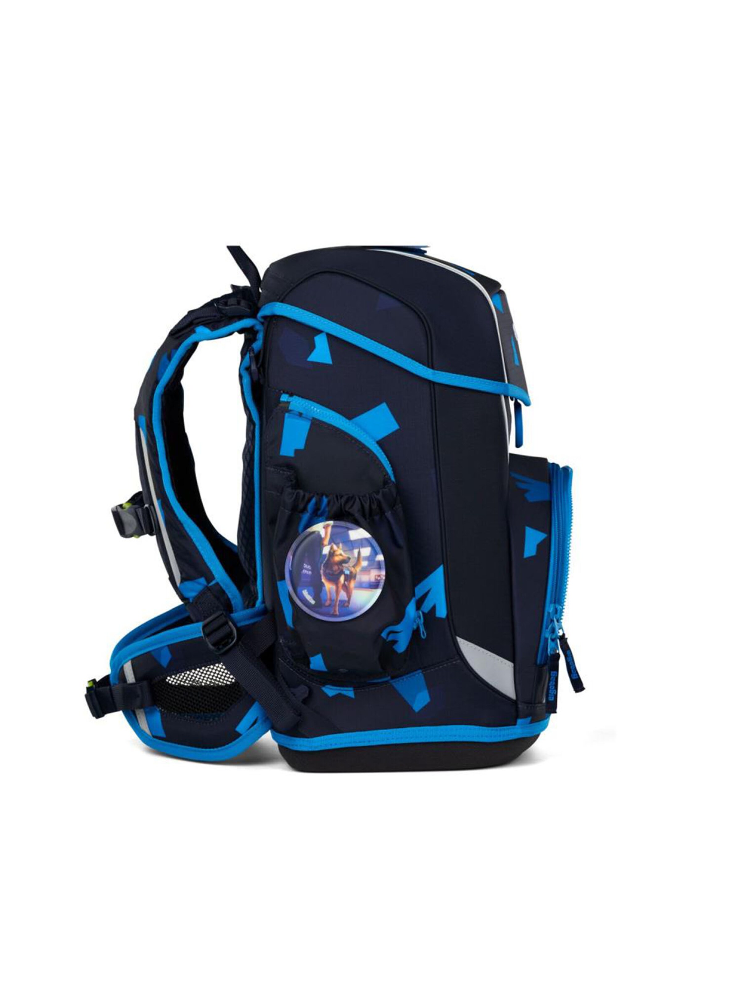ergobag Backpack 'Cubo Light Schulranzen Set' in Blue