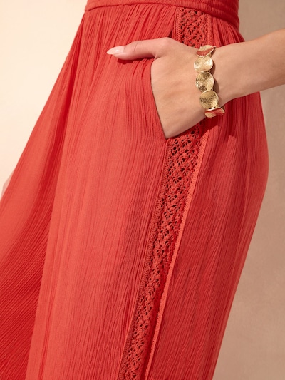 Lipsy Jumpsuit in orangerot, Produktansicht