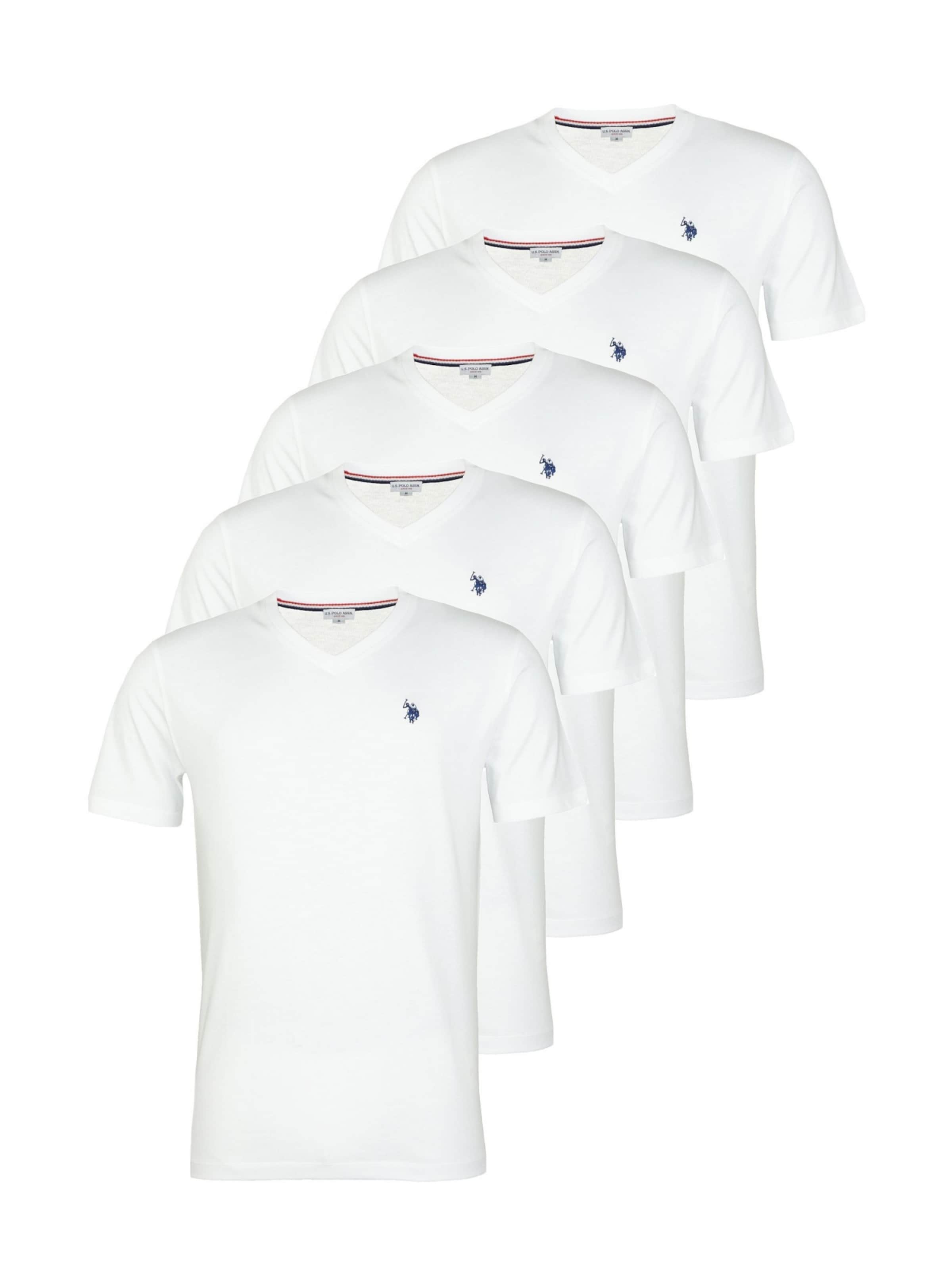 U.S. POLO ASSN. Shirt in Wit: voorkant