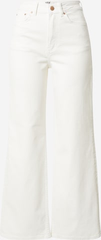 JDY Wide leg Jeans 'Didde' in Wit: voorkant