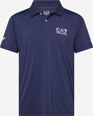 EA7 Emporio Armani Shirt in Blue: front