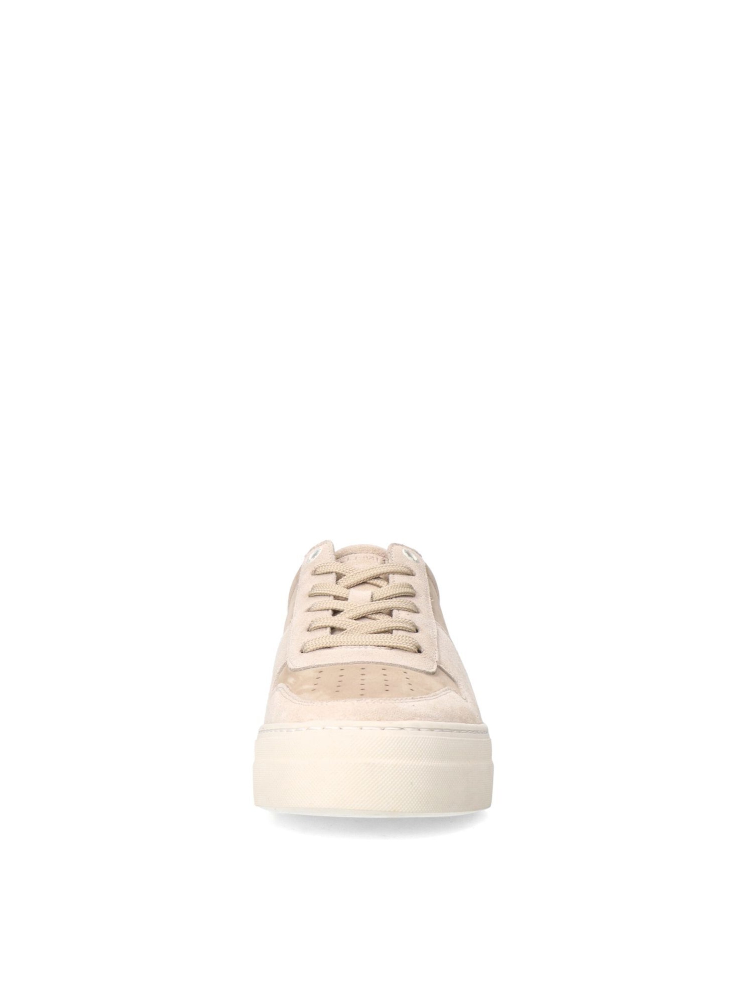 MANFIELD Sneakers laag in Beige