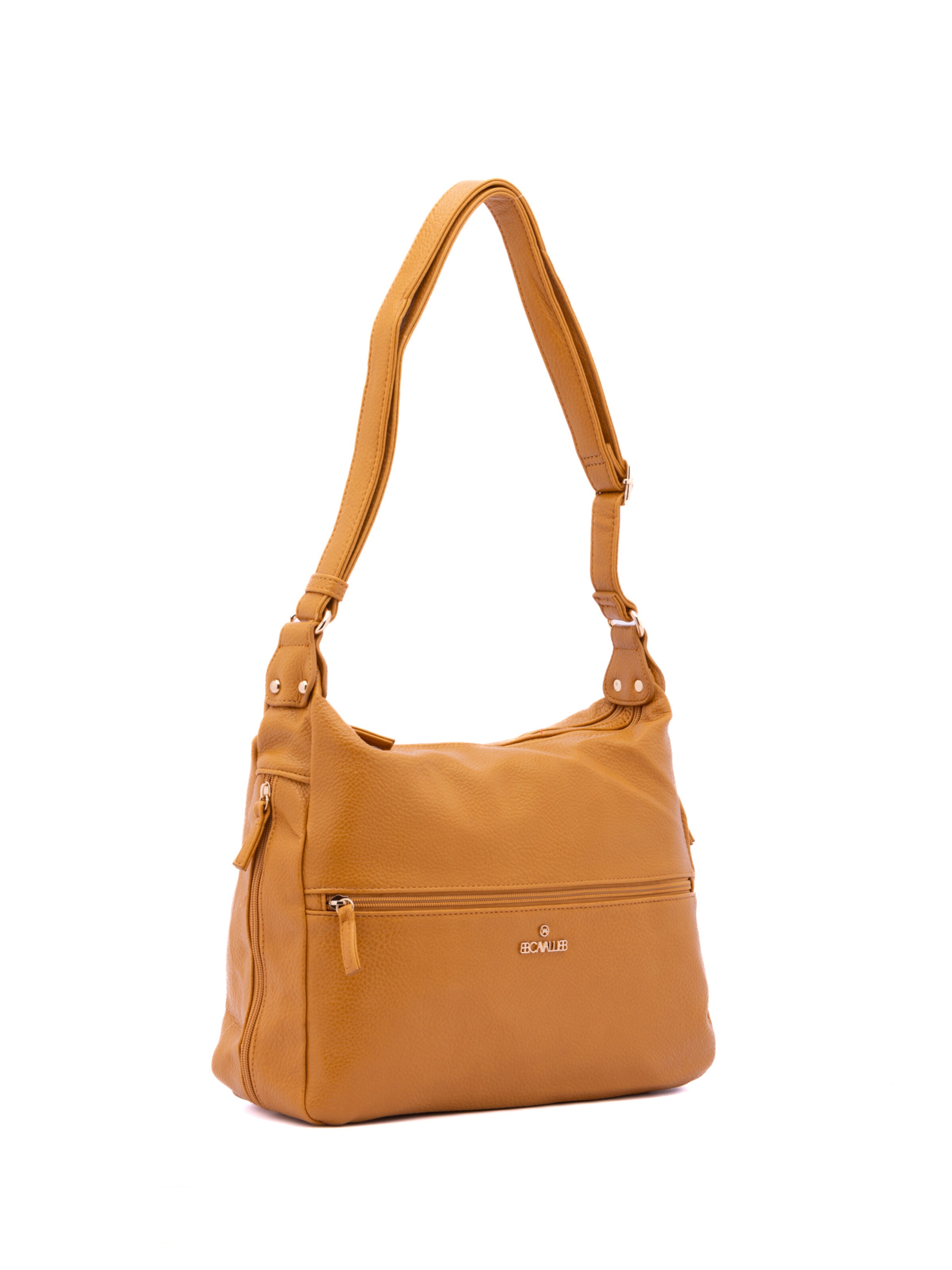 Borsa a spalla 'Borsa a Spalla Donna B Cavalli Ecopelle con Zip - 35x26x11 cm' di B. Cavalli in giallo