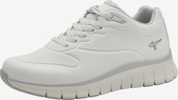 Baskets basses Tamaris en blanc : devant