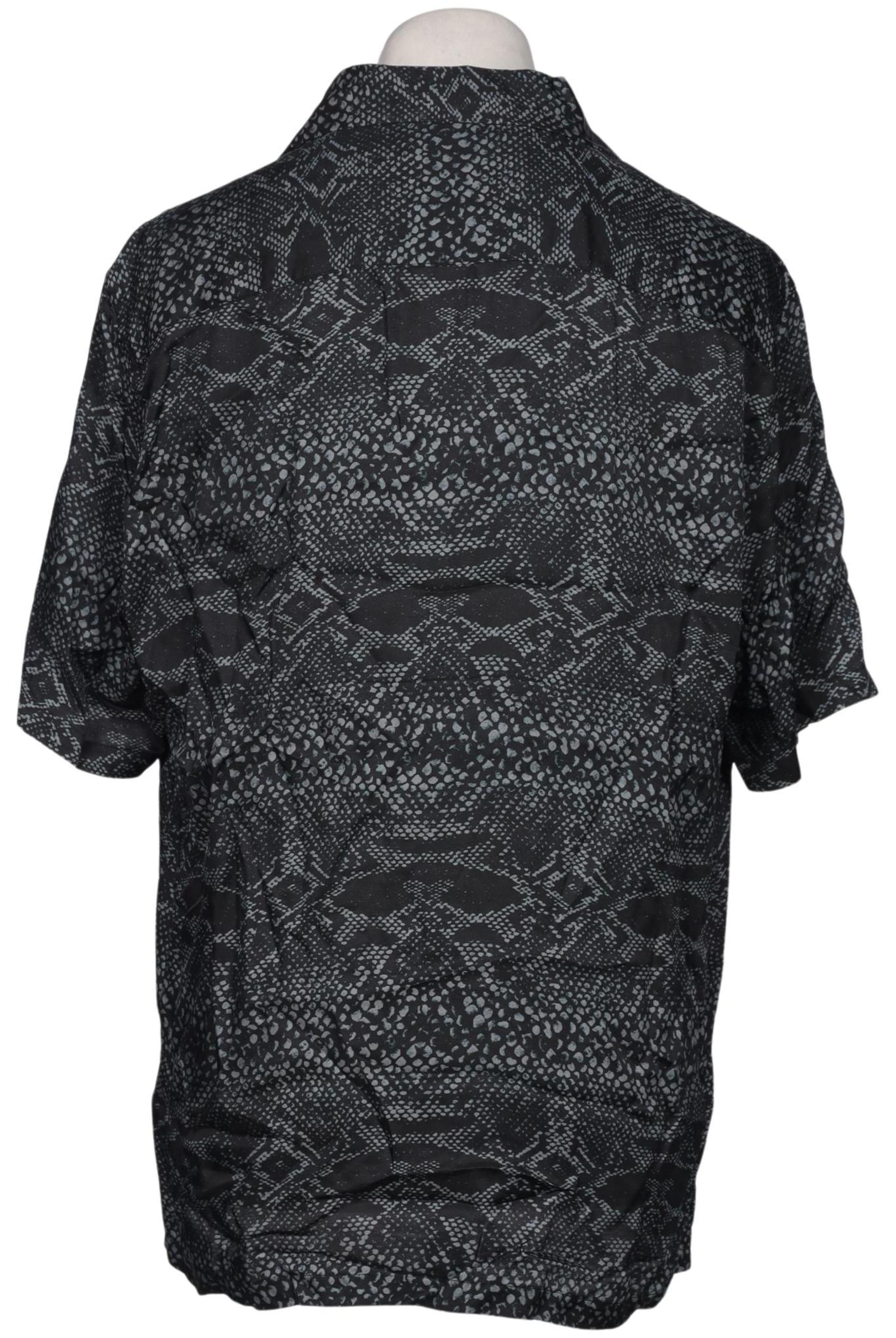 AllSaints Button Up Shirt in L in Black