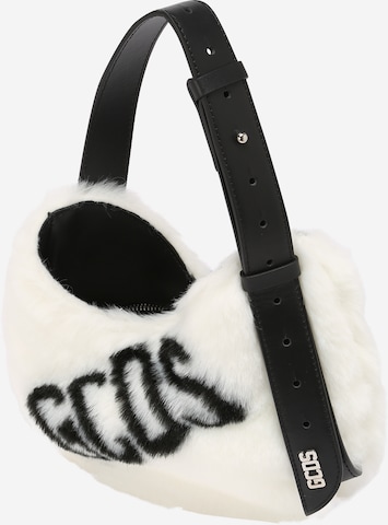 GCDS - Bolso de mano en blanco: frente