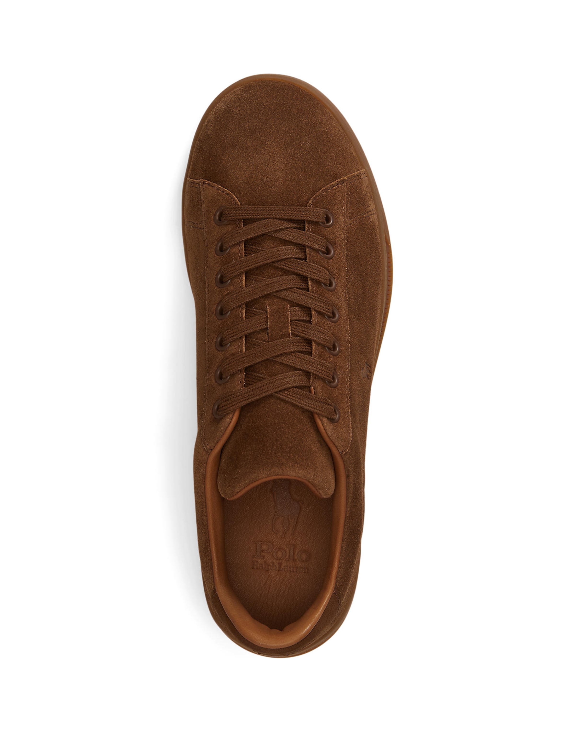 ruda Polo Ralph Lauren Sportbačiai be auliuko 'CRT III'
