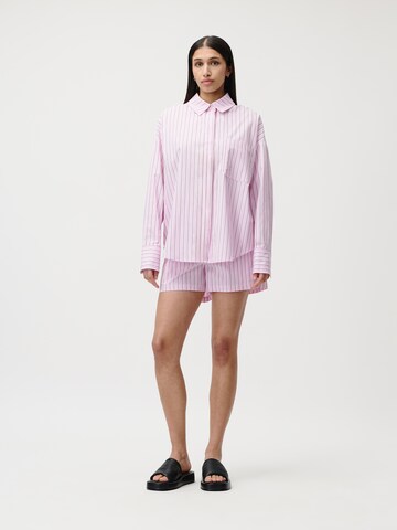 LeGer by Lena Gercke - Loosefit Pantalón 'Farine' en rosa