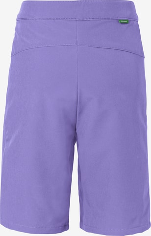 VAUDE Regular Outdoor Pants 'Badile' in Purple