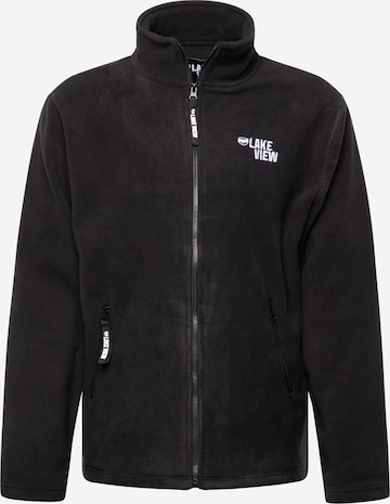 Lake View - Chaqueta polar 'David ' en negro: frente