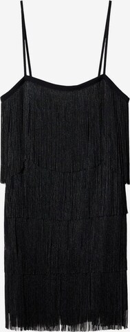 Rochie de cocktail 'Charles' de la MANGO pe negru: față