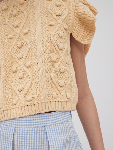 Pull-over 'Evi' EDITED en beige