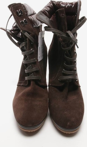 MONCLER Dress Boots in 40 in Brown