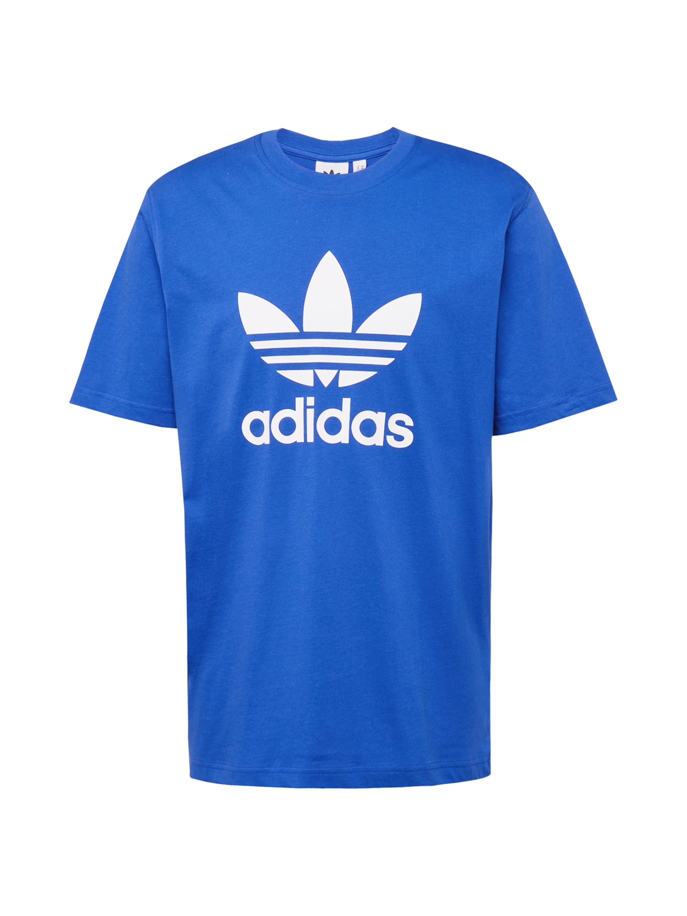 ADIDAS ORIGINALS - Camiseta 'Adicolor Trefoil' en azul: frente