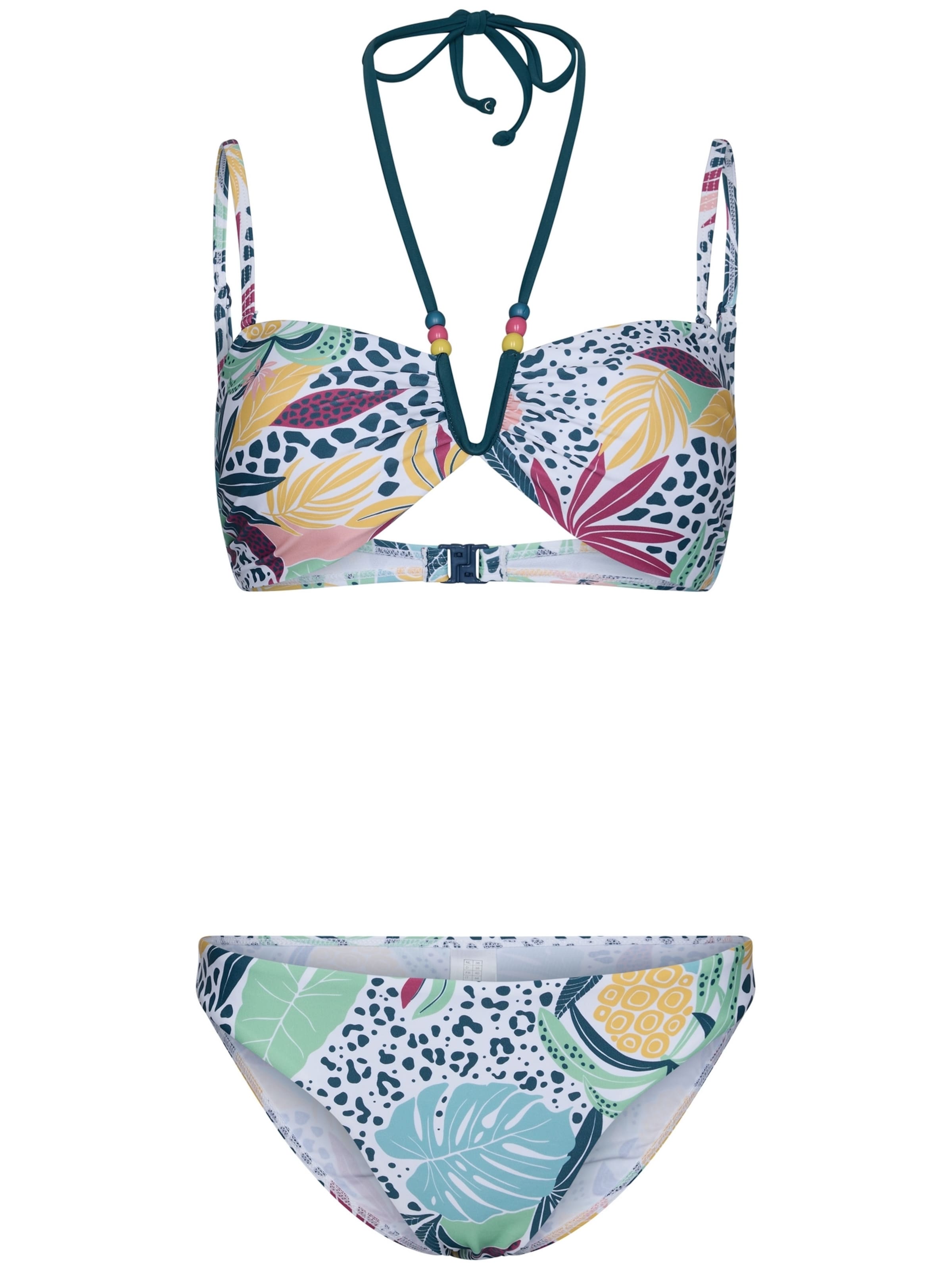 Rebelle Bandeau Bikini 'Bandeau bikini' in Gemengde kleuren: voorkant
