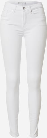 TOMMY HILFIGER Skinny Jeans 'Como' in White: front